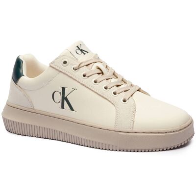 Calvin Klein Jeans Skórzane sneakersy CHUNKY ecru 40 Calvin Klein Jeans Skórzane sneakersy CHUNKY ecru 40