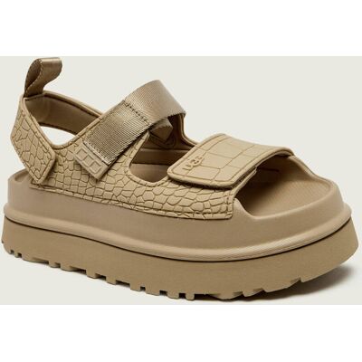 UGG Sandały GoldenGlow Embossed beżowy 36 UGG Sandały GoldenGlow Embossed beżowy 36