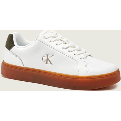 Calvin Klein Skórzane sneakersy CLASSIC biały 40 Calvin Klein Skórzane sneakersy CLASSIC biały 40