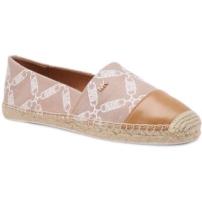 Michael Kors Espadryle KENDRICK z dodatkiem skóry brązowy 41 Michael Kors Espadryle KENDRICK z dodatkiem skóry brązowy 41