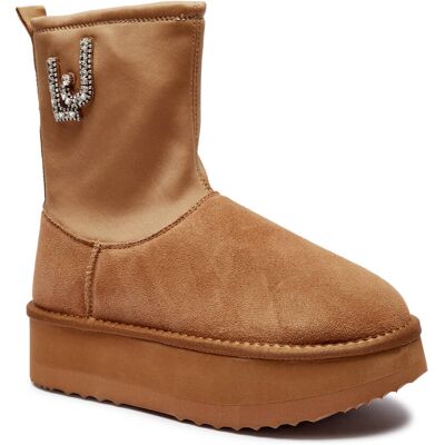 Liu Jo Śniegowce Tia 01 zamsz camel 40 Liu Jo Śniegowce Tia 01 zamsz camel 40