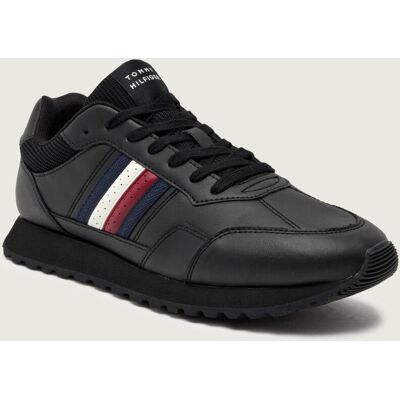 Tommy Hilfiger Skórzane sneakersy NEW RUNNER EVA czarny 40 Tommy Hilfiger Skórzane sneakersy NEW RUNNER EVA czarny 40