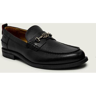 HUGO Skórzane loafersy Varian_loaf_plgrhw czarny 41 HUGO Skórzane loafersy Varian_loaf_plgrhw czarny 41
