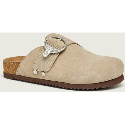 Barbour Mule Kyra zamsz beżowy 37 Barbour Mule Kyra zamsz beżowy 37
