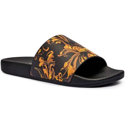 Versace Jeans Couture Klapki DIS. SQ4 czarny 42 Versace Jeans Couture Klapki DIS. SQ4 czarny 42