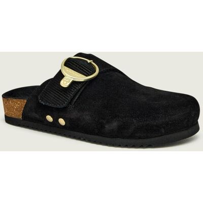 Barbour Mule Kyra zamsz czarny 39 Barbour Mule Kyra zamsz czarny 39