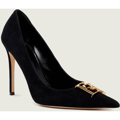 Elisabetta Franchi Szpilki zamsz czarny 40 Elisabetta Franchi Szpilki zamsz czarny 40