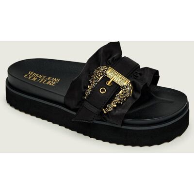 Versace Jeans Couture Klapki FONDO ARIZONA DIS. SM5 czarny 35 Versace Jeans Couture Klapki FONDO ARIZONA DIS. SM5 czarny 35