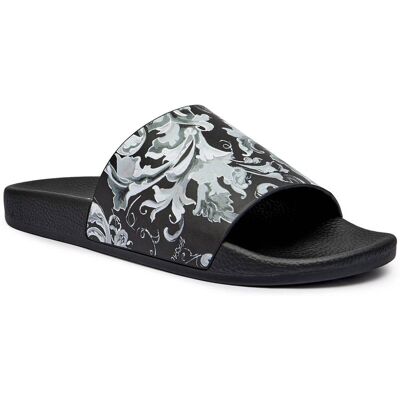 Versace Jeans Couture Klapki DIS. SQ4 czarny 41 Versace Jeans Couture Klapki DIS. SQ4 czarny 41