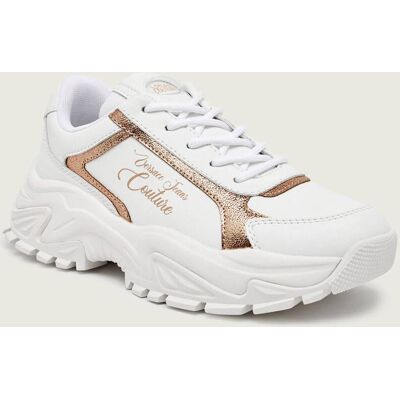 Versace Jeans Couture Sneakersy FONDO HIKER DIS. SV6 z dodatkiem skóry biały 40 Versace Jeans Couture Sneakersy FONDO HIKER DIS. SV6 z dodatkiem skóry biały 40