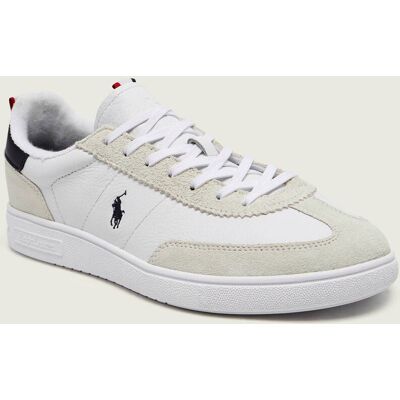 Polo Ralph Lauren Skórzane sneakersy BEDFORD zamsz biały 44 Polo Ralph Lauren Skórzane sneakersy BEDFORD zamsz biały 44