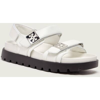 TORY BURCH Skórzane sandały MELLOW SPORT biały 40 TORY BURCH Skórzane sandały MELLOW SPORT biały 40