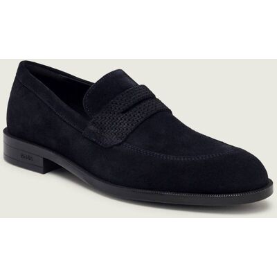 Boss BLACK Loafersy Tayil_Loaf_sdwv zamsz granatowy 40 Boss BLACK Loafersy Tayil_Loaf_sdwv zamsz granatowy 40