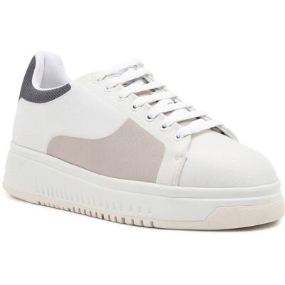 Giorgio Armani Emporio Armani Sneakersy SNK JAQUARD biały 36 Giorgio Armani Emporio Armani Sneakersy SNK JAQUARD biały 36