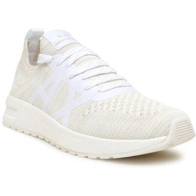 Giorgio Armani Exchange Sneakersy ENGLISH kremowy 40 Giorgio Armani Exchange Sneakersy ENGLISH kremowy 40