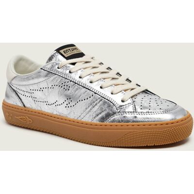 Enterprise Japan Skórzane sneakersy JUPITER ROCKET 10 srebrny 41 Enterprise Japan Skórzane sneakersy JUPITER ROCKET 10 srebrny 41