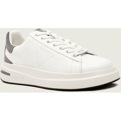 Guess Skórzane sneakersy ELBA biały 43 Guess Skórzane sneakersy ELBA biały 43