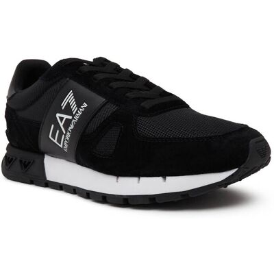 EA7 Sneakersy zamsz czarny 40 EA7 Sneakersy zamsz czarny 40
