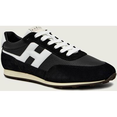 Hogan Sneakersy ALLACCIATO zamsz czarny 44 Hogan Sneakersy ALLACCIATO zamsz czarny 44