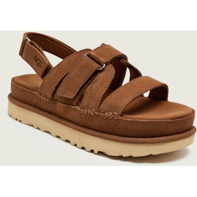 UGG Sandały GOLDENSTAR GLEAM zamsz brązowy 41 UGG Sandały GOLDENSTAR GLEAM zamsz brązowy 41