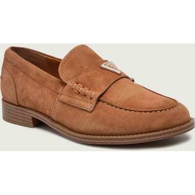 Guess Loafersy Beliso zamsz brązowy 37 Guess Loafersy Beliso zamsz brązowy 37