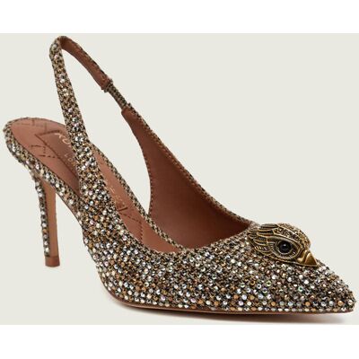 Kurt Geiger Szpilki Belgravia High Sling beżowy 38 Kurt Geiger Szpilki Belgravia High Sling beżowy 38
