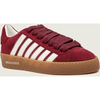 Dsquared2 Sneakersy Rapper''s Delight zamsz bordowy 44 Dsquared2 Sneakersy Rapper''s Delight zamsz bordowy 44