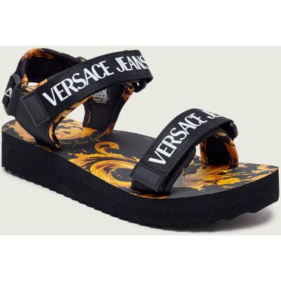 Versace Jeans Couture Sandały FONDO MIAMI DIS. SX4 czarny 40 Versace Jeans Couture Sandały FONDO MIAMI DIS. SX4 czarny 40