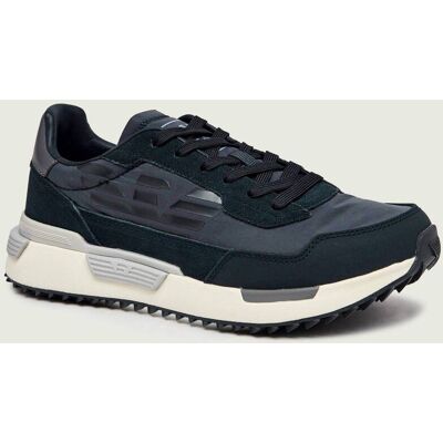 EA7 Sneakersy zamsz granatowy 45 EA7 Sneakersy zamsz granatowy 45