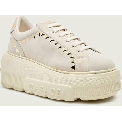 Casadei Sneakersy zamsz beżowy 38 Casadei Sneakersy zamsz beżowy 38