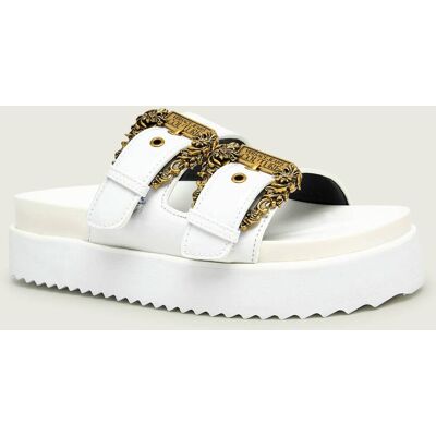 Versace Jeans Couture Klapki Fondo Arizona Dis. Sm1 biały 39 Versace Jeans Couture Klapki Fondo Arizona Dis. Sm1 biały 39
