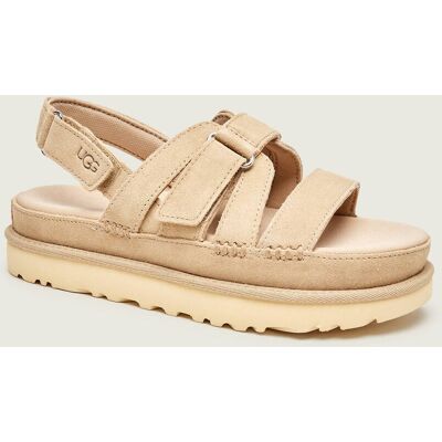 UGG Sandały GOLDENSTAR GLEAM zamsz beżowy 38 UGG Sandały GOLDENSTAR GLEAM zamsz beżowy 38