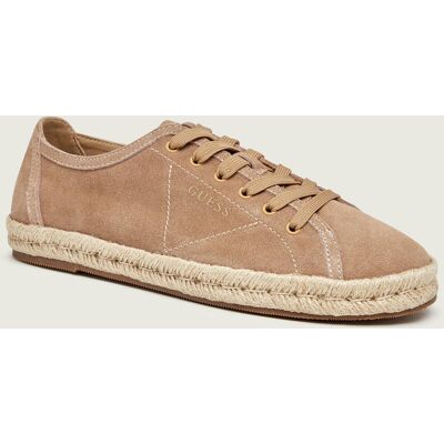 Guess Sneakersy MALAGA zamsz beżowy 44 Guess Sneakersy MALAGA zamsz beżowy 44