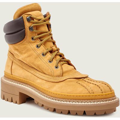 Dsquared2 Skórzane trapery Combat camel 41 Dsquared2 Skórzane trapery Combat camel 41