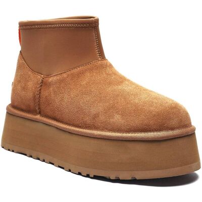 UGG Śniegowce Classic Mini Dipper wełna zamsz brązowy 37 UGG Śniegowce Classic Mini Dipper wełna zamsz brązowy 37