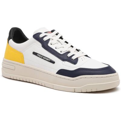 Polo Ralph Lauren Skórzane sneakersy multikolor 41 Polo Ralph Lauren Skórzane sneakersy multikolor 41