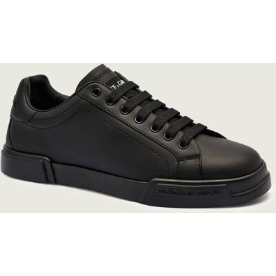 Dolce & Gabbana Skórzane sneakersy czarny 42 Dolce & Gabbana Skórzane sneakersy czarny 42