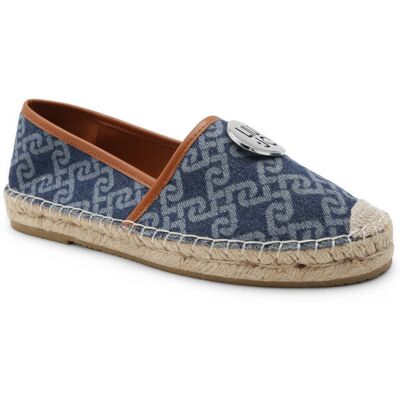 Liu Jo Espadryle VERA 05 - DENIM z dodatkiem skóry niebieski 36 Liu Jo Espadryle VERA 05 - DENIM z dodatkiem skóry niebieski 36