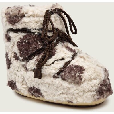 Moon Boot Śniegowce ICON LOW CURLY ecru 39/41 Moon Boot Śniegowce ICON LOW CURLY ecru 39/41