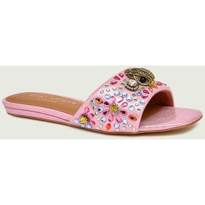 Kurt Geiger Klapki KENSINGTON różowy 38 Kurt Geiger Klapki KENSINGTON różowy 38