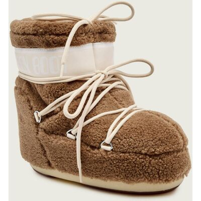 Moon Boot Śniegowce MB ICON LOW FLEECE shearling beżowy 39/41 Moon Boot Śniegowce MB ICON LOW FLEECE shearling beżowy 39/41