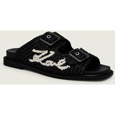 Karl Lagerfeld Klapki KLEO czarny 37 Karl Lagerfeld Klapki KLEO czarny 37