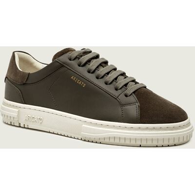 Axel Arigato Skórzane sneakersy Atlas zamsz oliwkowy 45 Axel Arigato Skórzane sneakersy Atlas zamsz oliwkowy 45