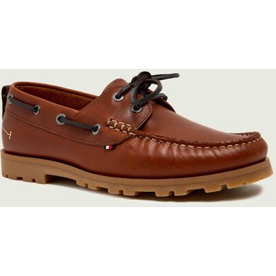 Tommy Hilfiger Skórzane mokasyny brązowy 43 Tommy Hilfiger Skórzane mokasyny brązowy 43