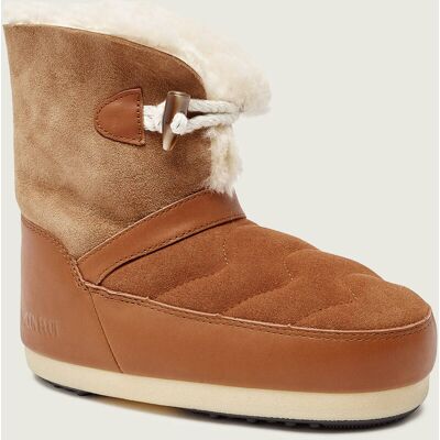 Moon Boot Śniegowce EVX IGLOO shearling zamsz camel 39/40 Moon Boot Śniegowce EVX IGLOO shearling zamsz camel 39/40