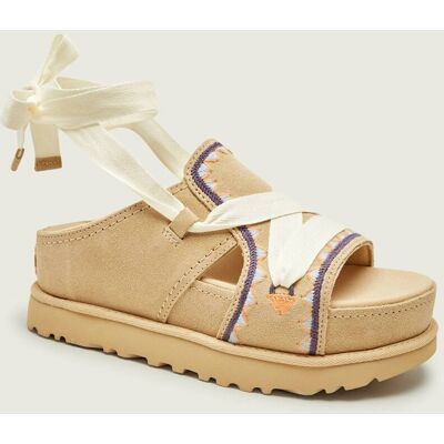 UGG Sandały W GOLDENSTAR HI ARTISTITCH zamsz beżowy 37 UGG Sandały W GOLDENSTAR HI ARTISTITCH zamsz beżowy 37