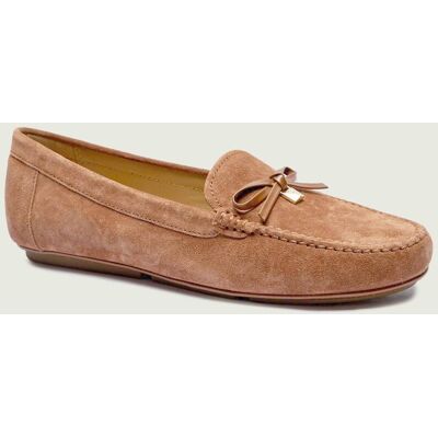 Michael Kors Mokasyny JULIETTE zamsz brązowy 38,5 Michael Kors Mokasyny JULIETTE zamsz brązowy 38,5