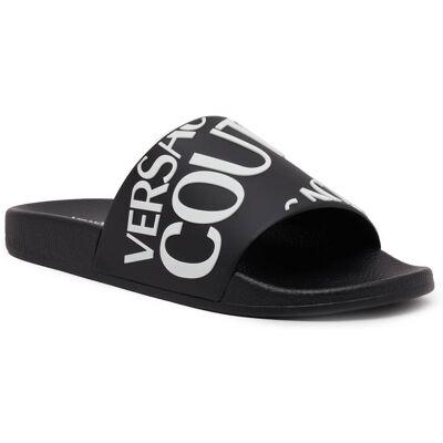 Versace Jeans Couture Klapki czarny 35 Versace Jeans Couture Klapki czarny 35