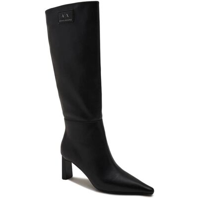 Giorgio Armani Exchange Kozaki na słupku czarny 36 Giorgio Armani Exchange Kozaki na słupku czarny 36