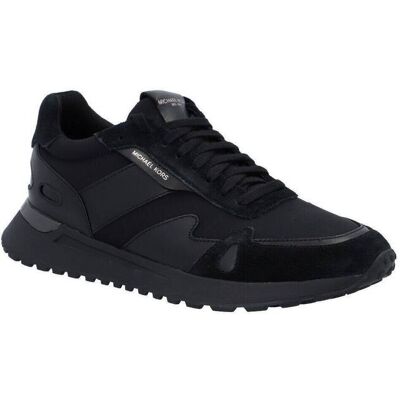 Michael Kors Skórzane sneakersy MILES czarny 40,5 Michael Kors Skórzane sneakersy MILES czarny 40,5